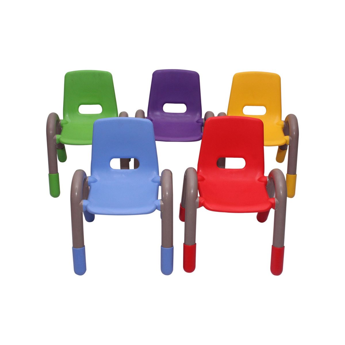 THE VOLVER ENGINEERING PLASTIC KIDS CHAIR FIVE PIECES