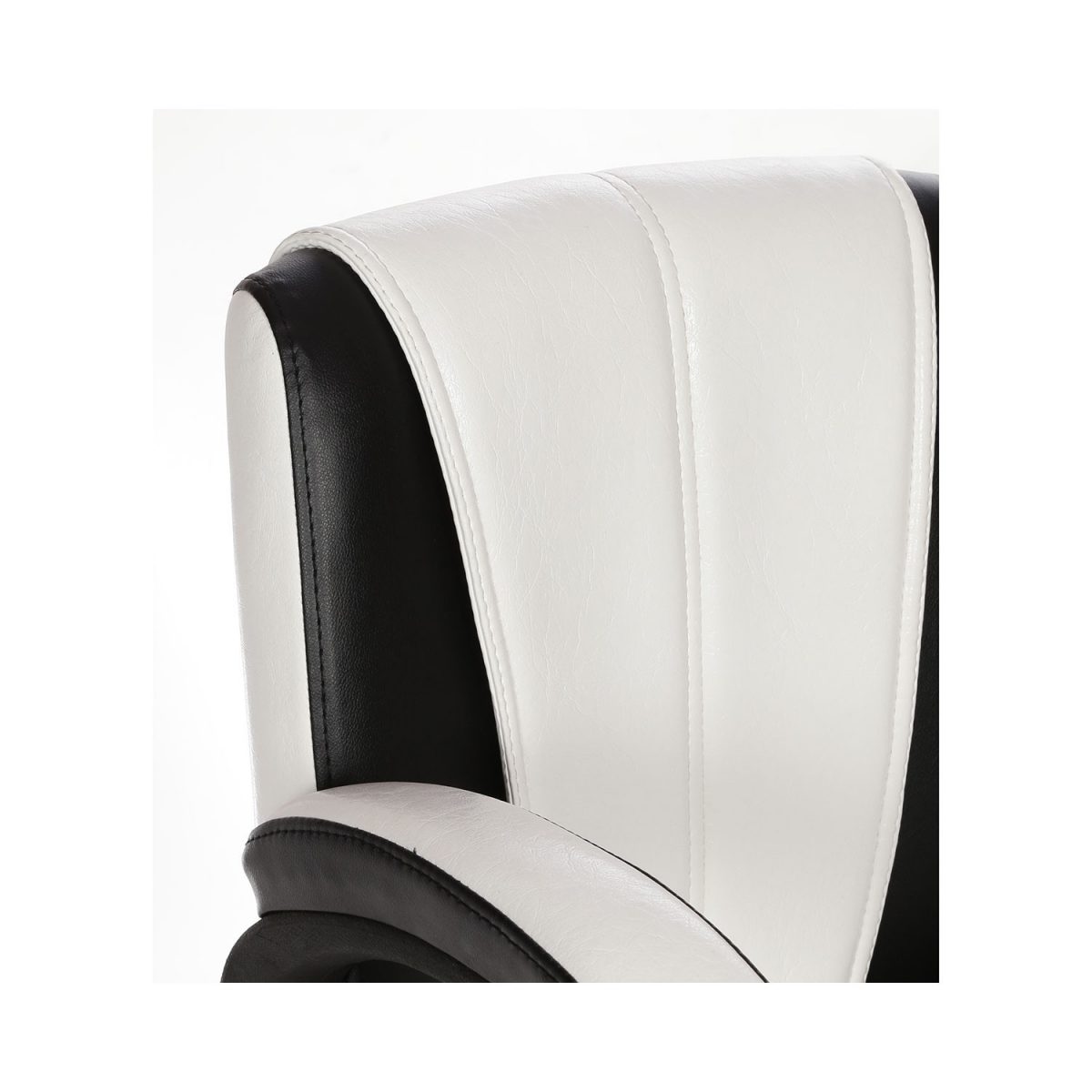 ML-526-Blanegro Low Back  Workstation Chair Black And White - Image 7