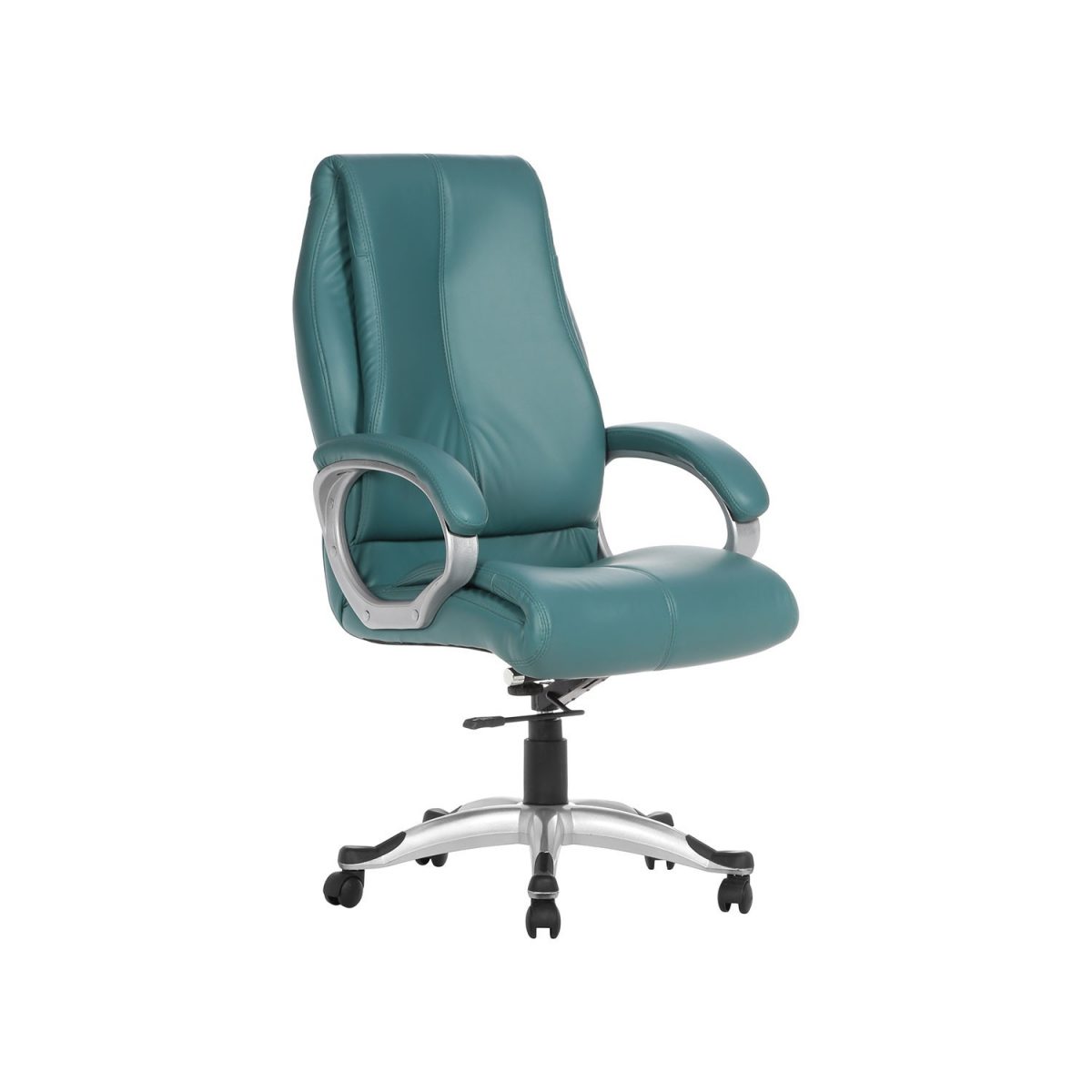 ML-510-Pundata High Back Leather Executive Chair Ocean Green - Image 2