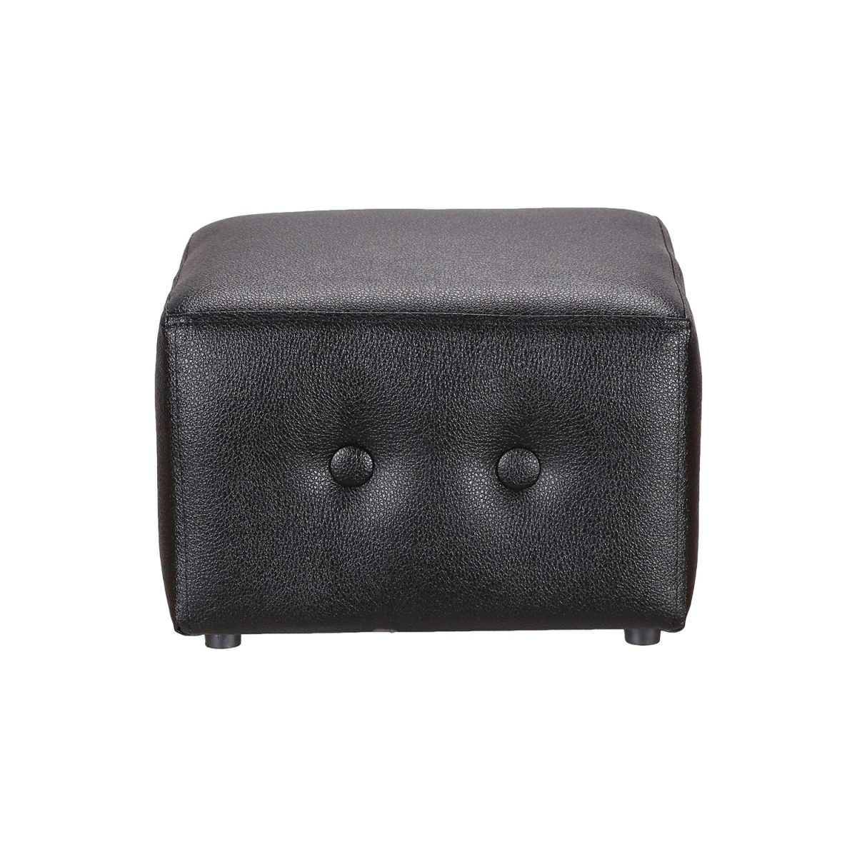 ML-742-THE PLAZO SQUARE SMALL PUFFY IN BLACK COLOR - Image 2