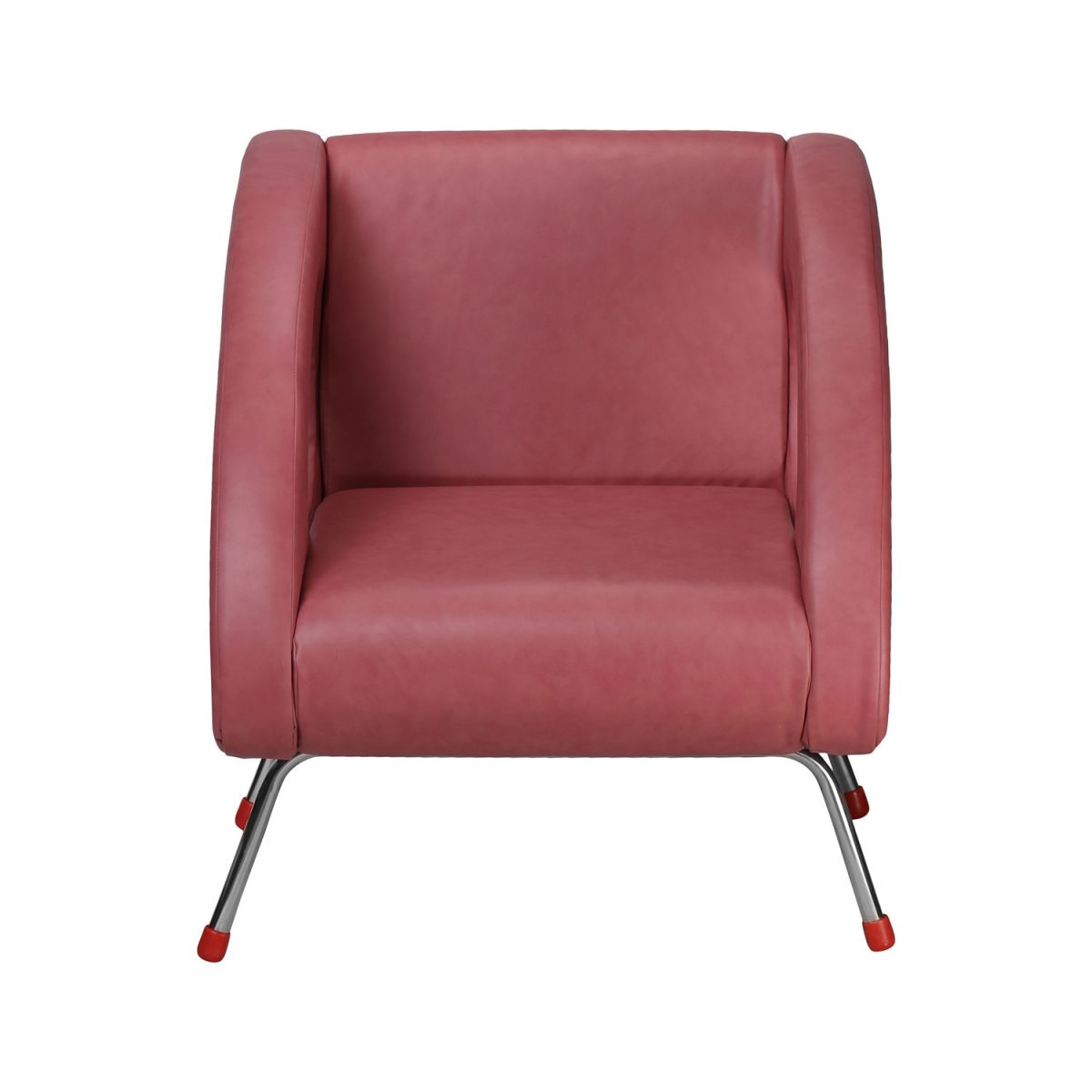 ML-746-THE ESQUINO SINGLE SEATER SOFA IN DARK PINK COLOR - Image 2