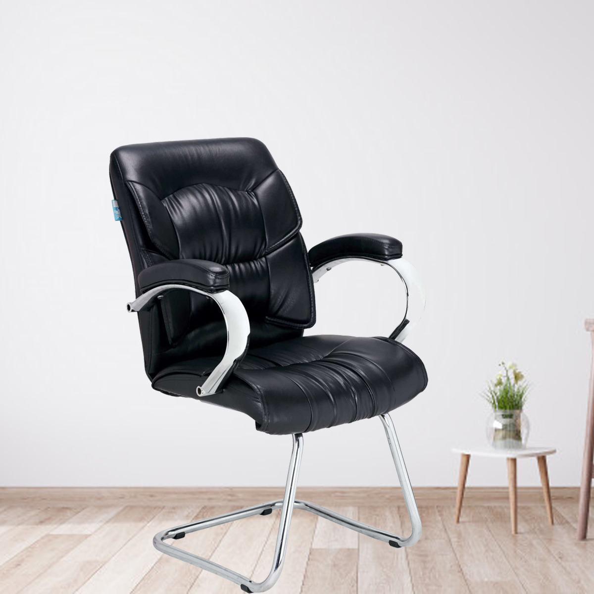 ML-729-THE SIMPLEPIEL VISITOR MB BLACK CHAIR