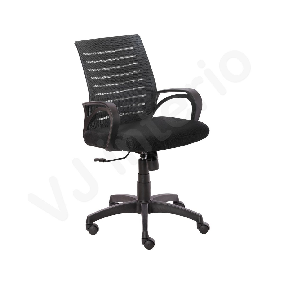 ML-916-BLK-Aooba Ergonomic Chair In Black Color - Image 3