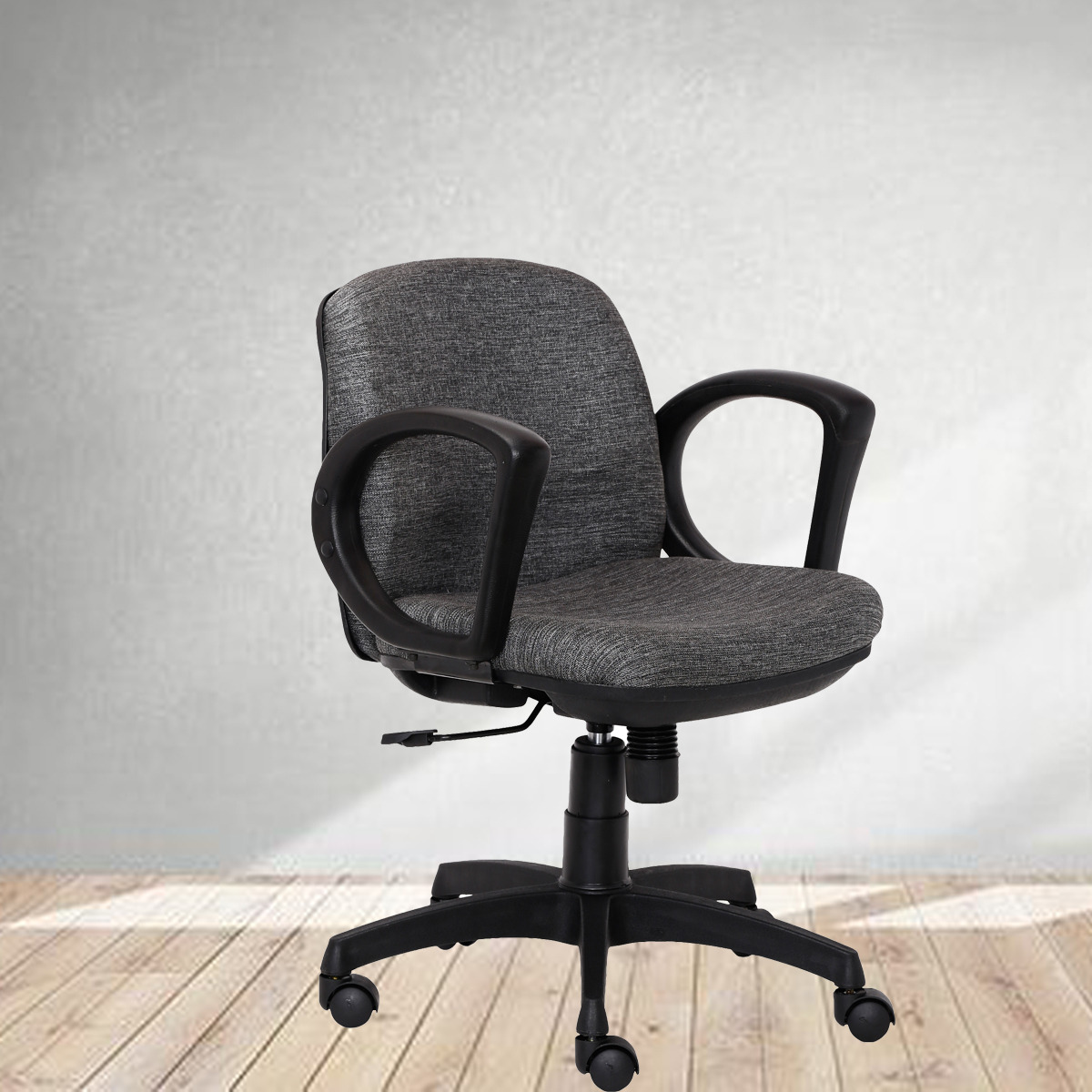 ML-1027-MEETING ROOM CHAIR IN GRAY COLOR