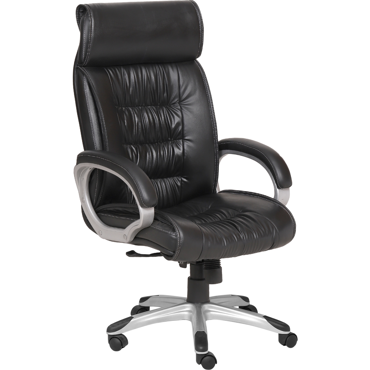 ML-1234-Revolving High Back Office Chair In Black Color - Image 2