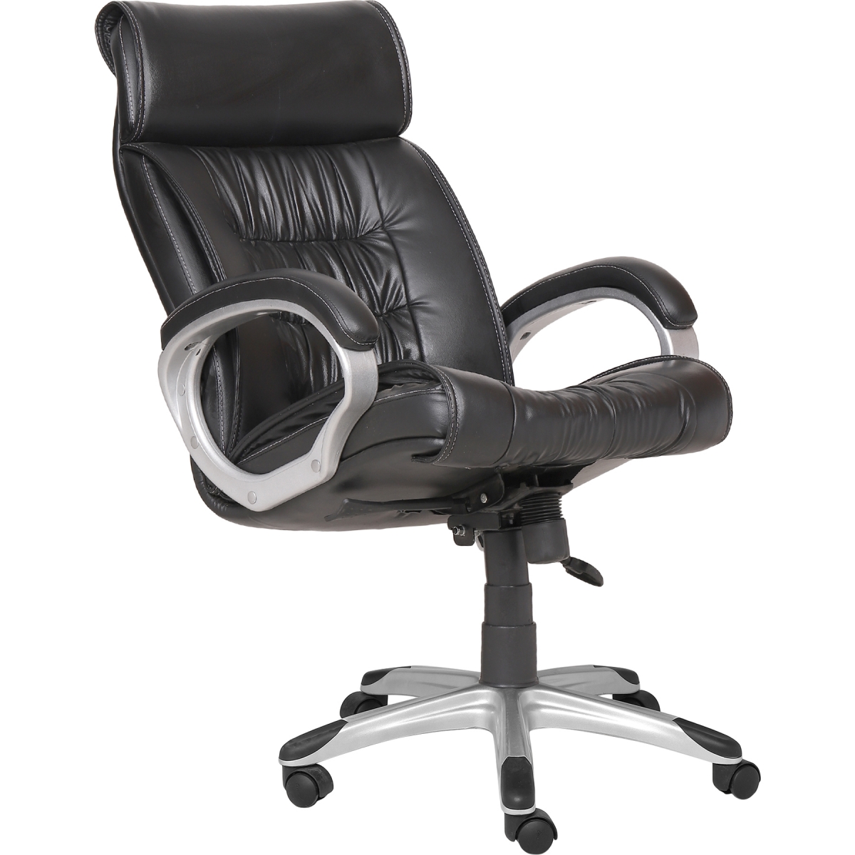 ML-1234-Revolving High Back Office Chair In Black Color - Image 4