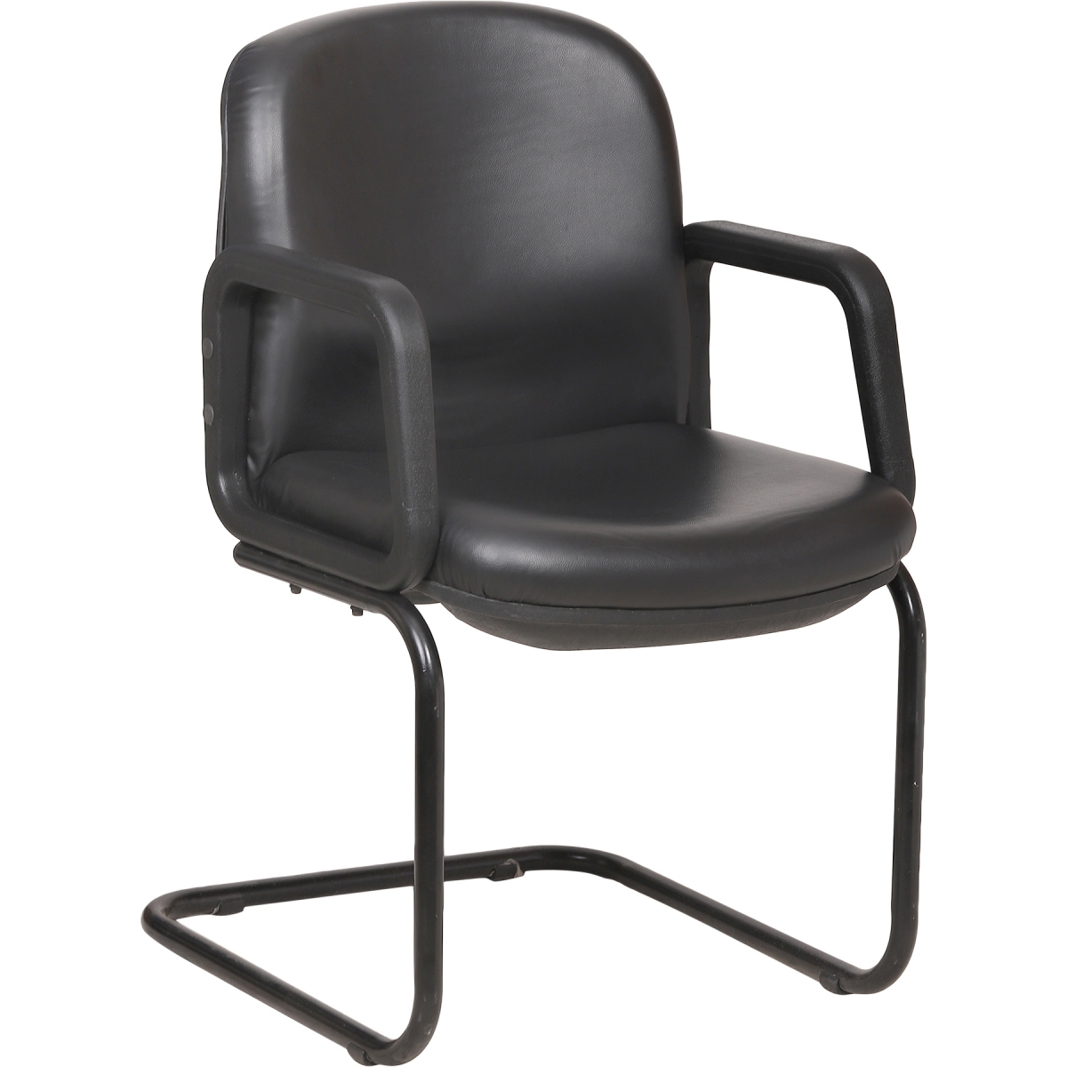 ML-1297-Mid Back Synthetic Leather Office Visitors Chair - Image 2