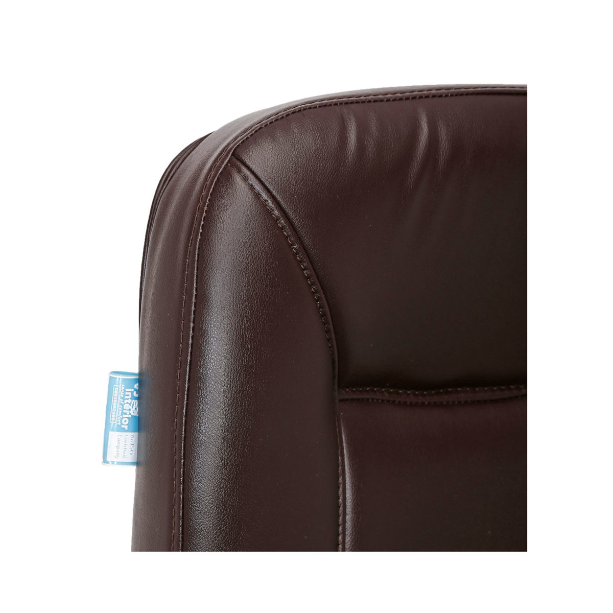 ML-1012-Low Back Office Chair In Dark Brown Color - Image 5