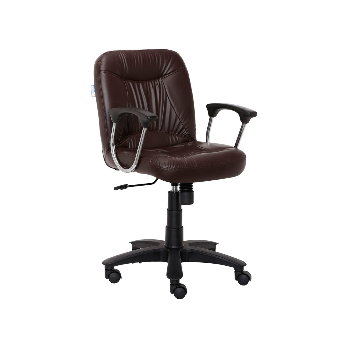 ML-1014-OFFICE VISITORM CHAIR IN BROWN COLOR - Image 2