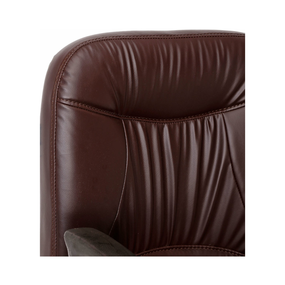 ML-1014-OFFICE VISITORM CHAIR IN BROWN COLOR - Image 5