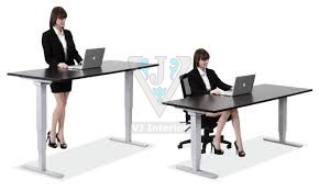 height adjustable standing desk