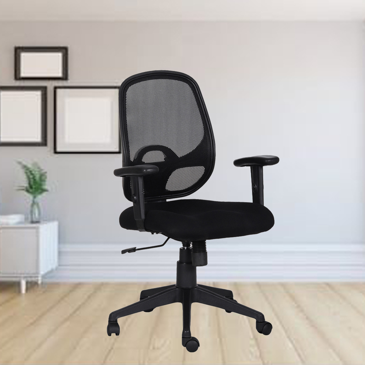 ML-1523-Mesh Fabric Mid Back Computer Chair