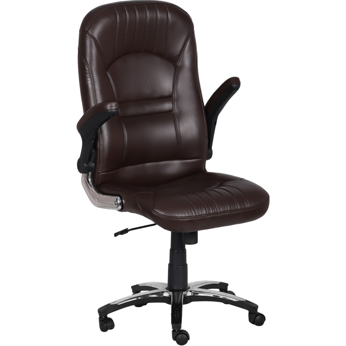 ML-1521-Leather High Back Senior Officer Chair - Image 6