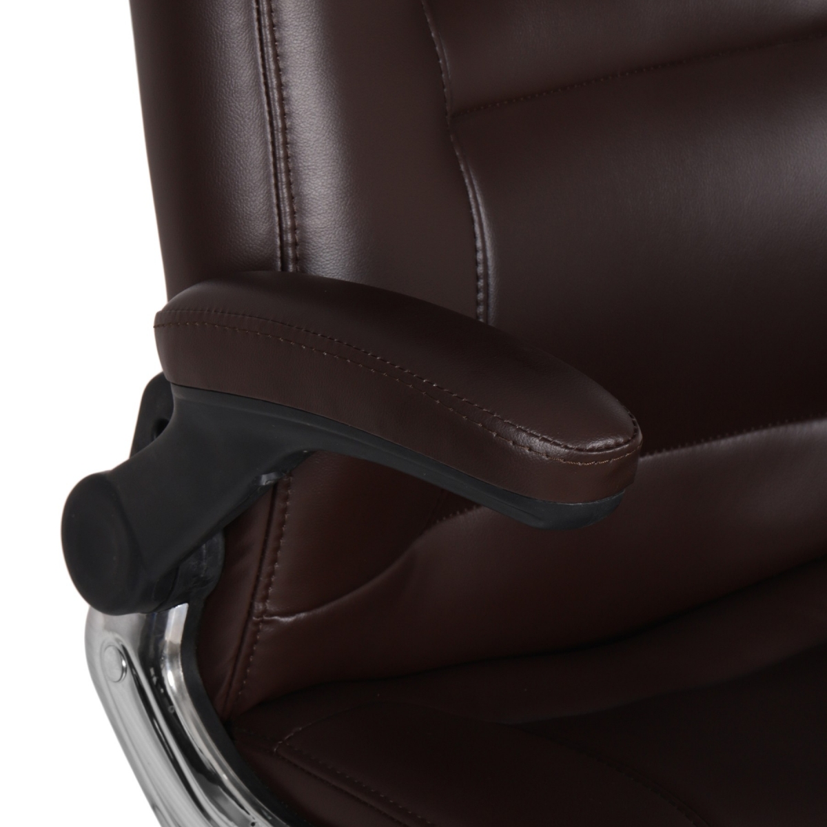 ML-1521-Leather High Back Senior Officer Chair - Image 8