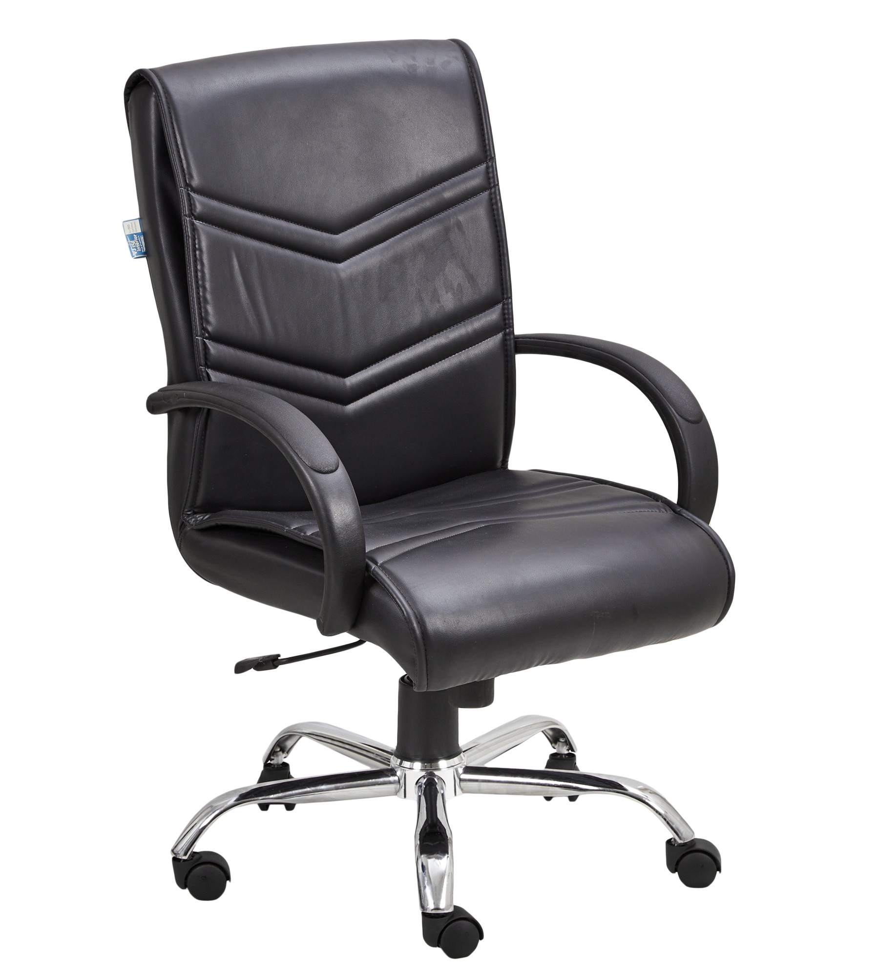 ML 1427 Black Leather Office Chair High Back ML OFFICE SOLUTION   MG 6530 