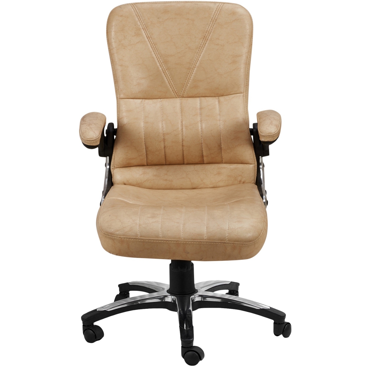 ML-1439-Synthetic Leatherette Revolving Executive Office Chair - Image 2