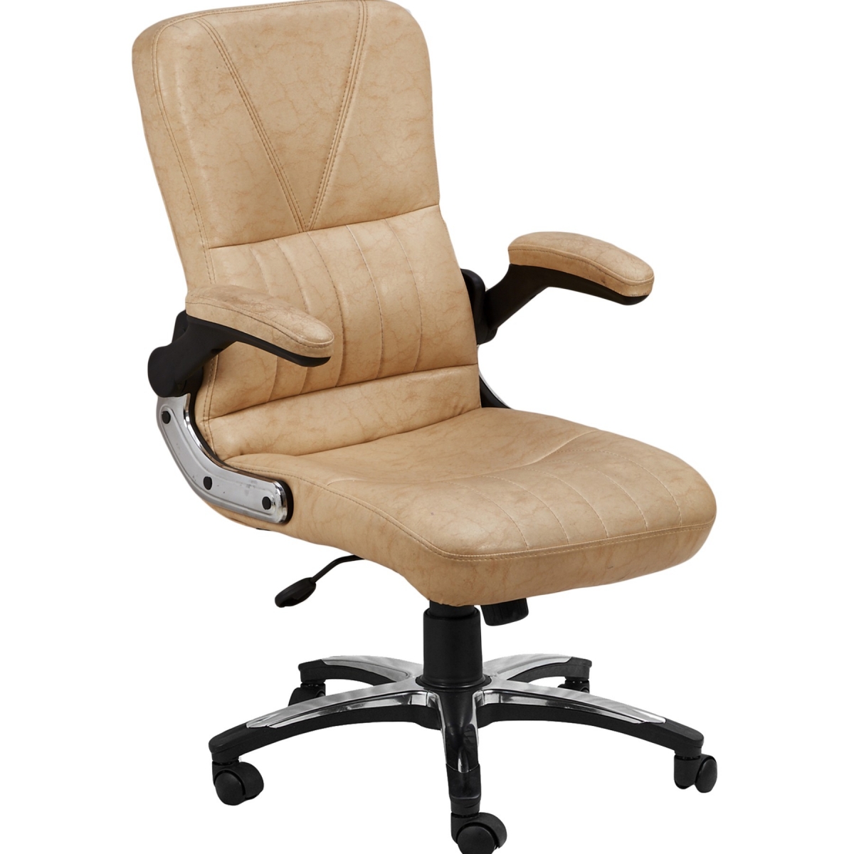 ML-1439-Synthetic Leatherette Revolving Executive Office Chair - Image 3