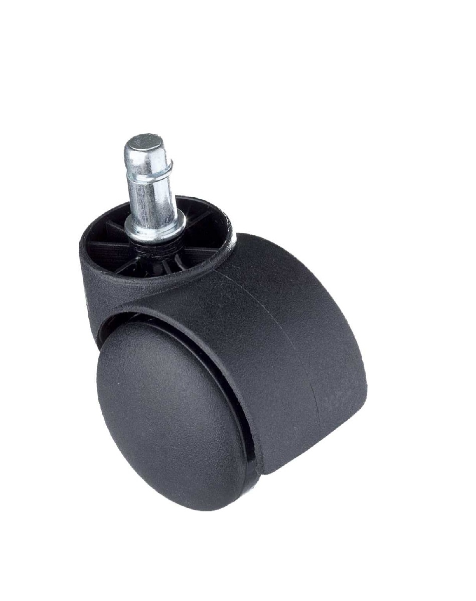 ML-901 GRUMOS ANTI-SLIPPERY OFFICE CHAIR NYLON CASTER WHEELS IN BLACK COLOR